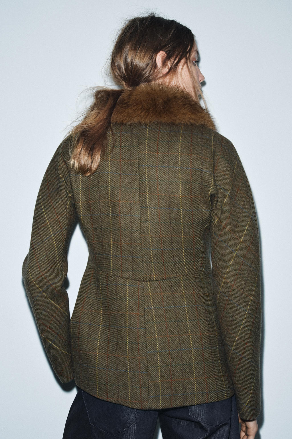 WOOL BLEND BLAZER ZW COLLECTION - Zara фото 3