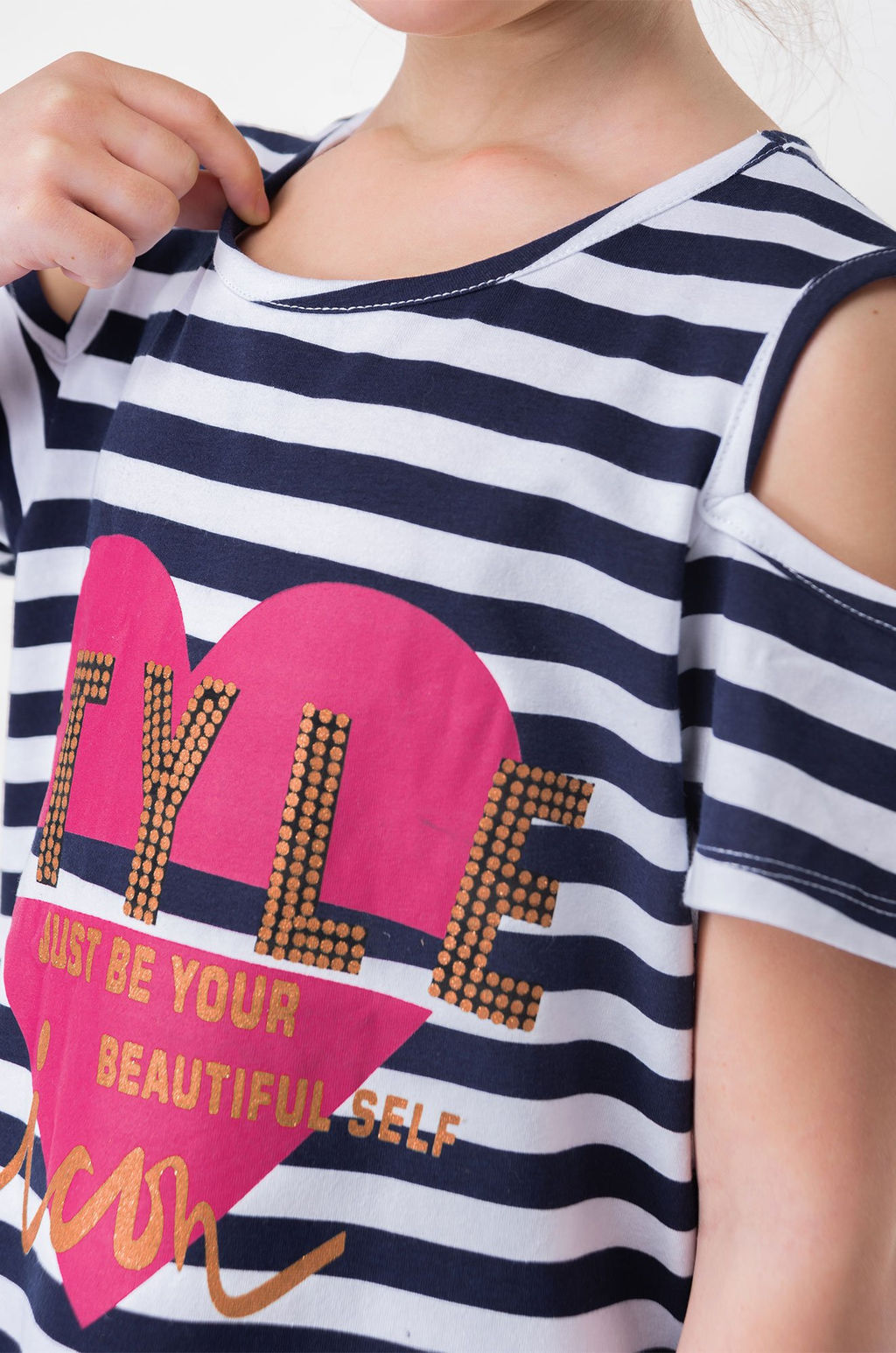 Летнее платье с лайкрой для девочки Bonito  фото 31