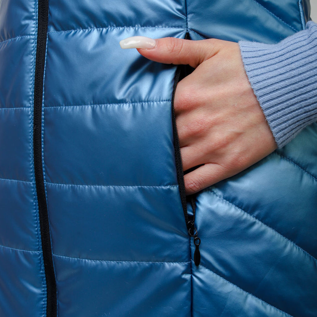 RODOS Жилет женский демисезон М-249 Светло-розовый  фото 28