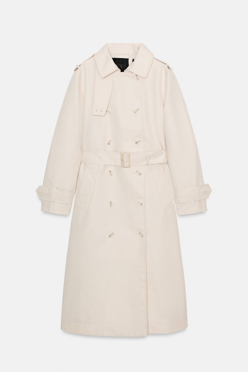 ZW COLLECTION BELTED TRENCH COAT - Zara фото 7
