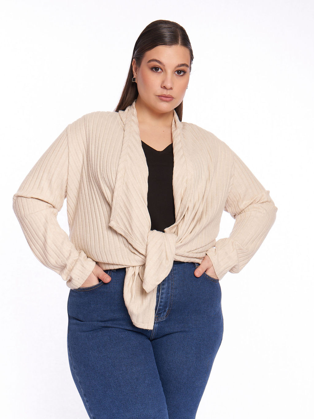 Кардиган лапша KA31908WHT03