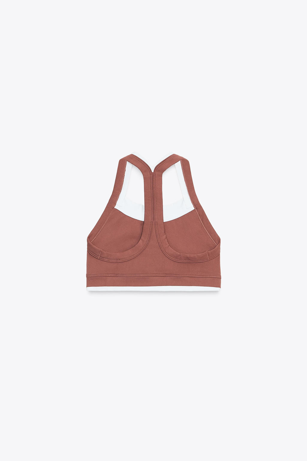 DOUBLE LAYER SPORTY TOP - Zara фото 7