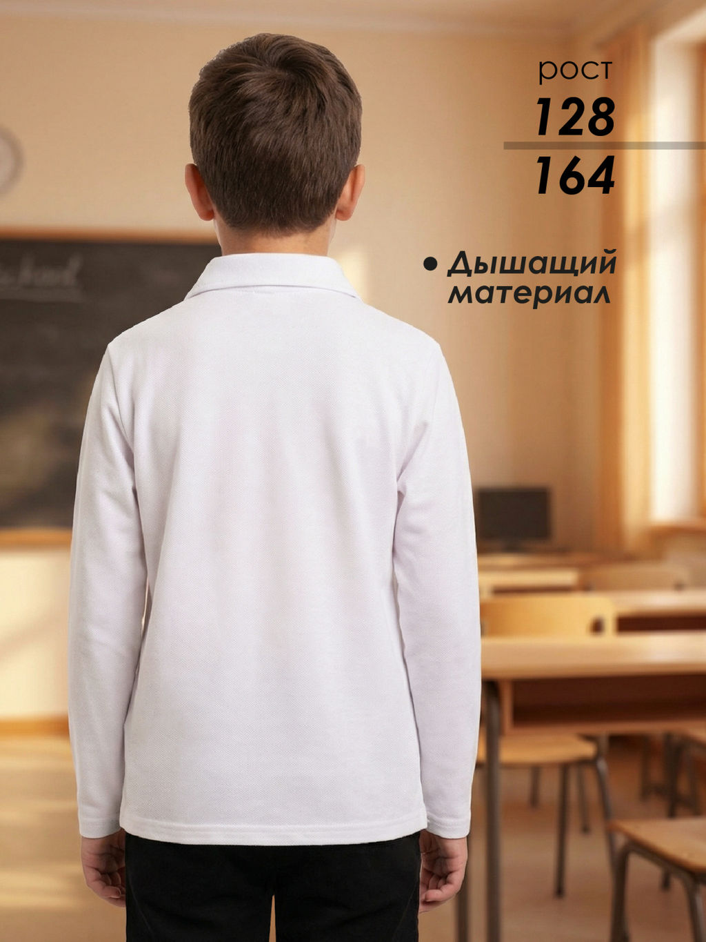 Рубашка длинный рукав "Никлос"