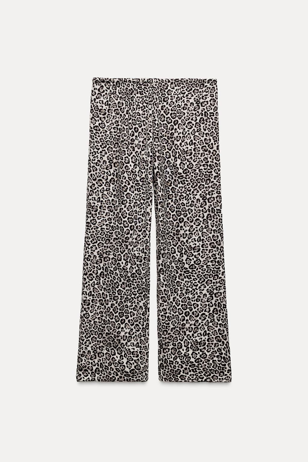 PYJAMA-STYLE TROUSERS - Zara фото 5