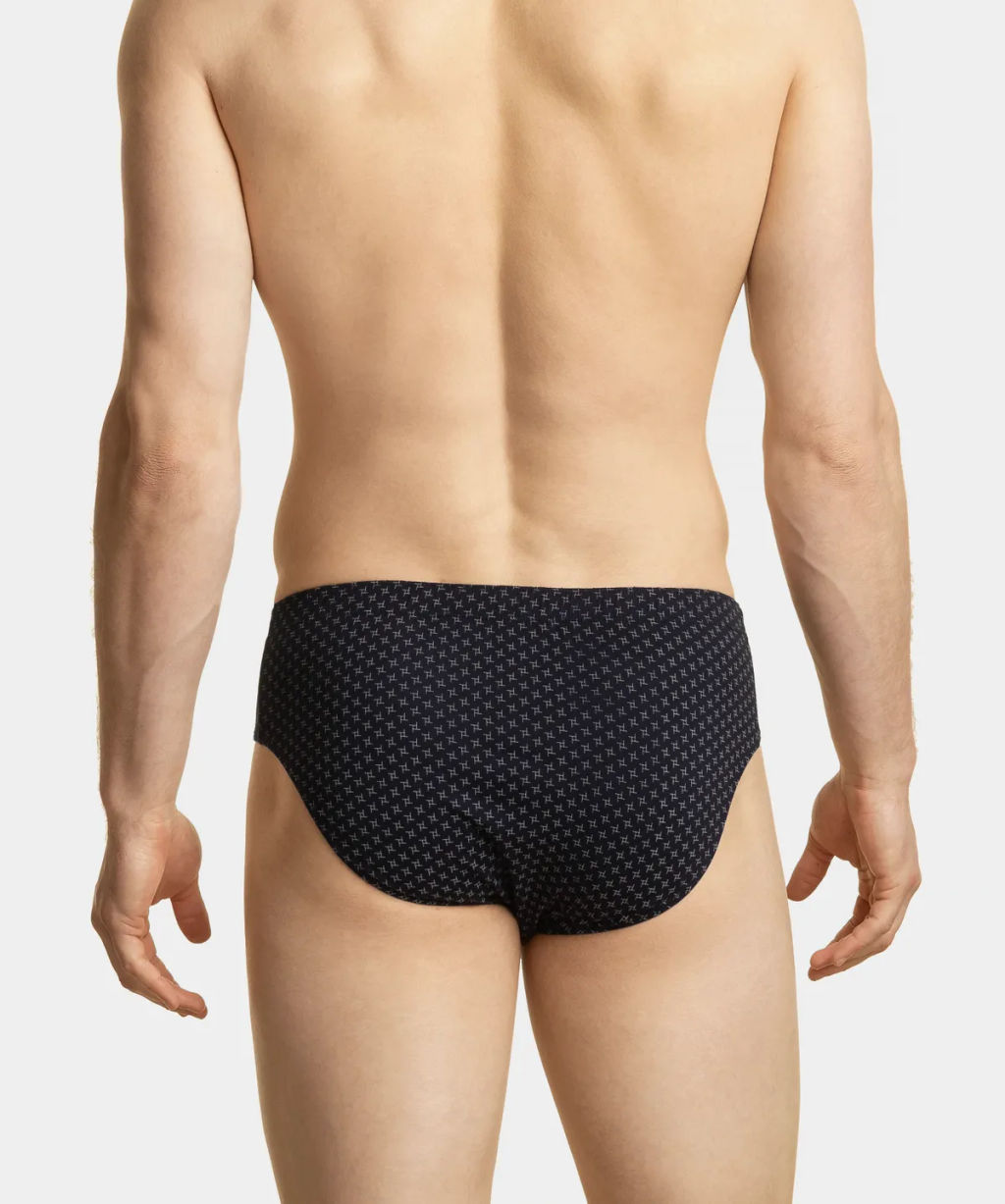 ATLANTIC 3MP-101/04 Трусы классика Check - набор 3 шт. темно-синий + темно-синий + темно-синий  фото 3