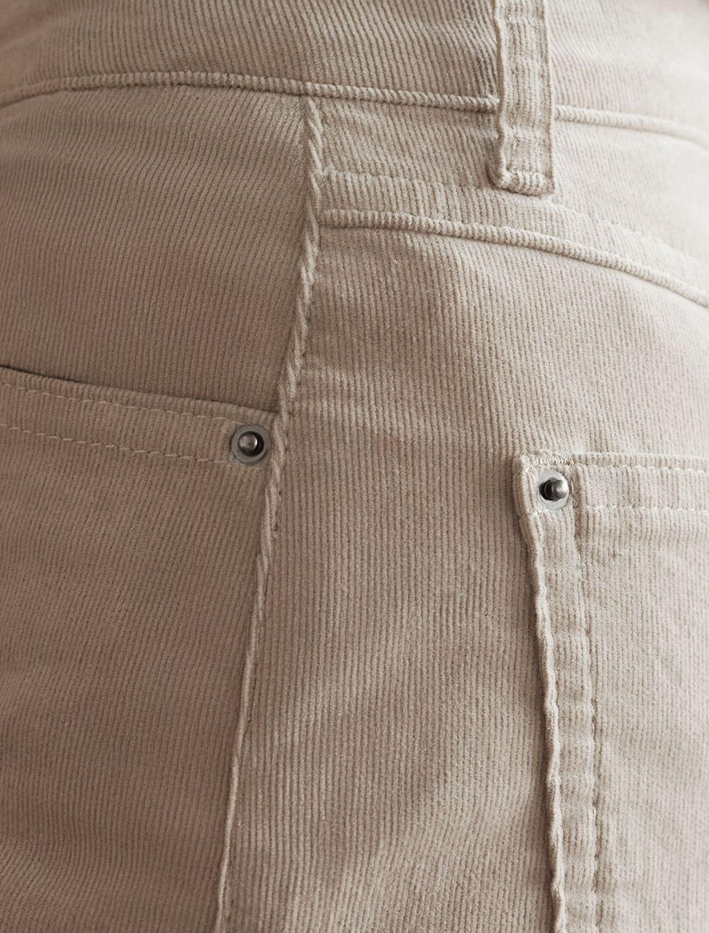 Брюки из эластичного микро-вельвета