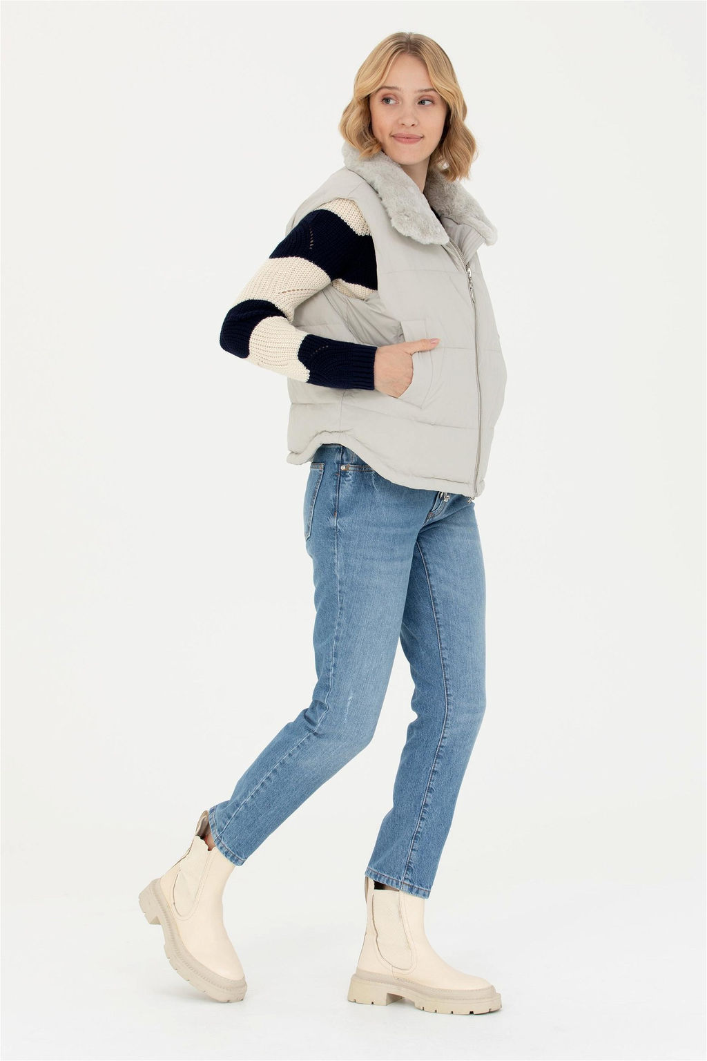 Женский каменный жилет Неожиданная скидка в корзине - U.s. polo assn фото 4