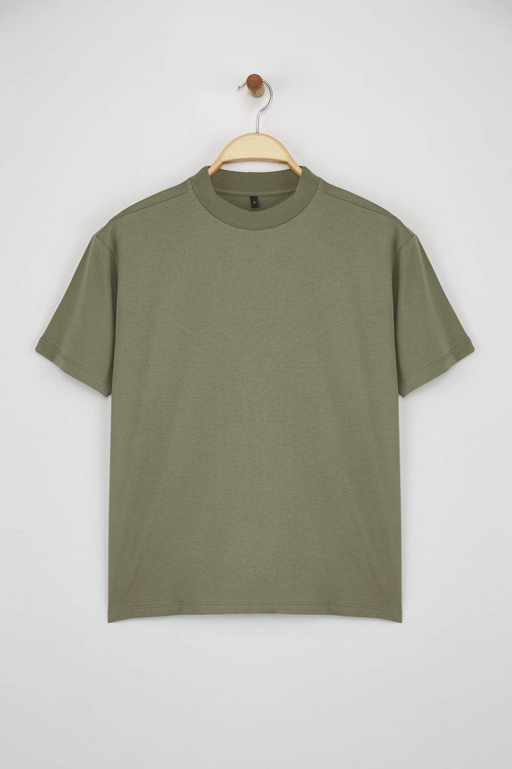 Siyah-Beyaz-Lacivert 3Lu Paket %100 Pamuk Regular/Normal Kal?p Dik Yaka Orme T-Shirt TWOAW26TS00007 - Trendyolmilla фото 18