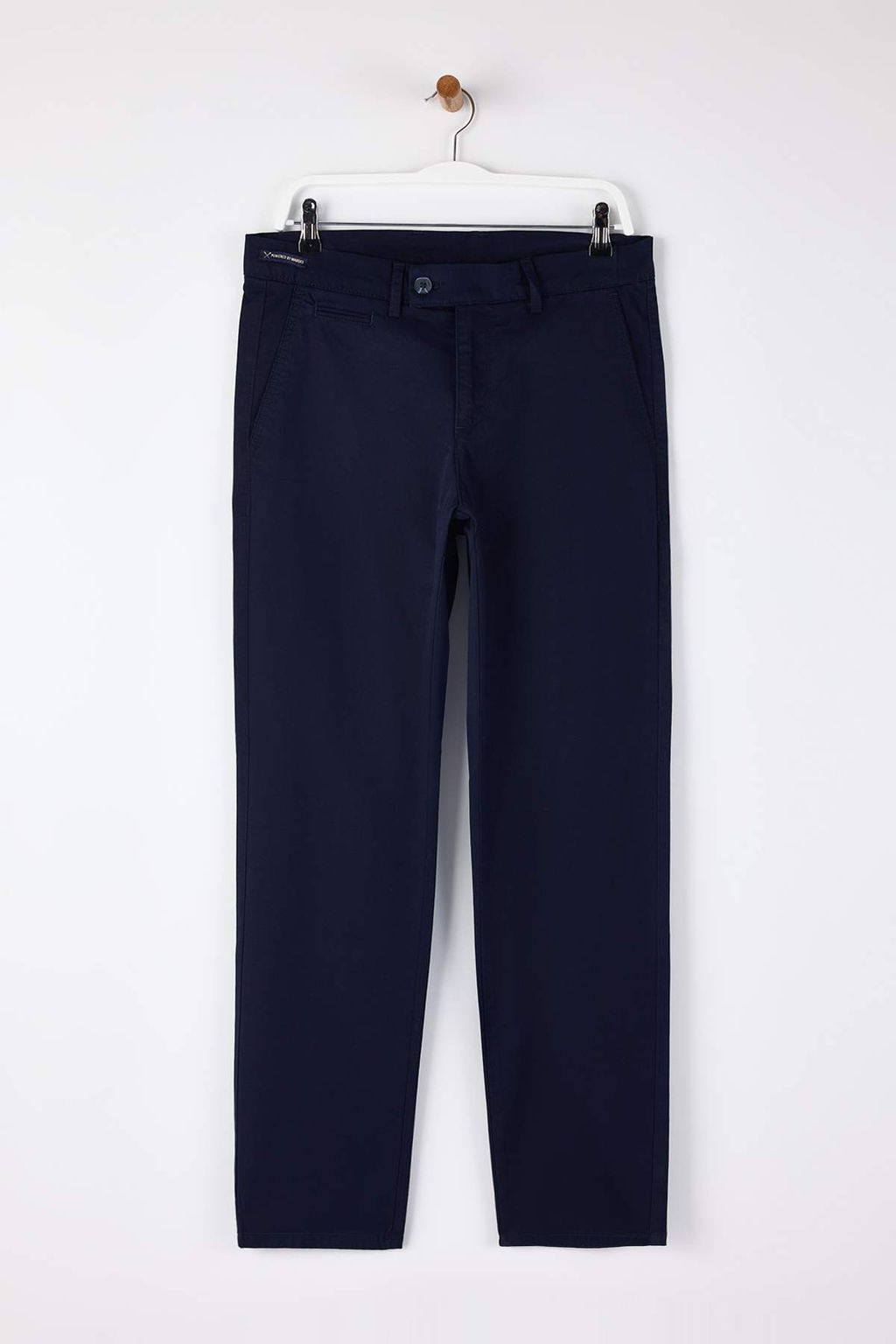 Lacivert Erkek Dokuma Kumas Pantolon TMNAW26PL00033