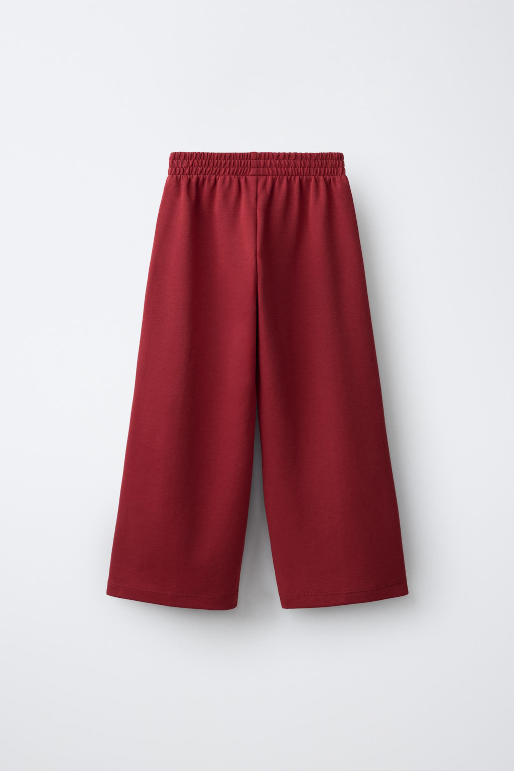 PANTAL?N WIDE LEG INTERLOCK / Rojo - Zara фото 2