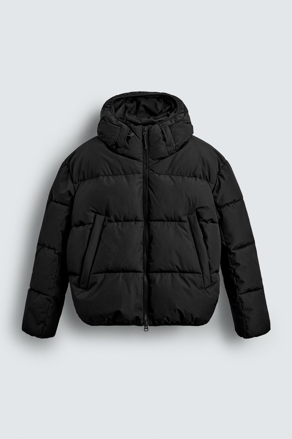 HOODED PUFFER JACKET - Zara фото 9