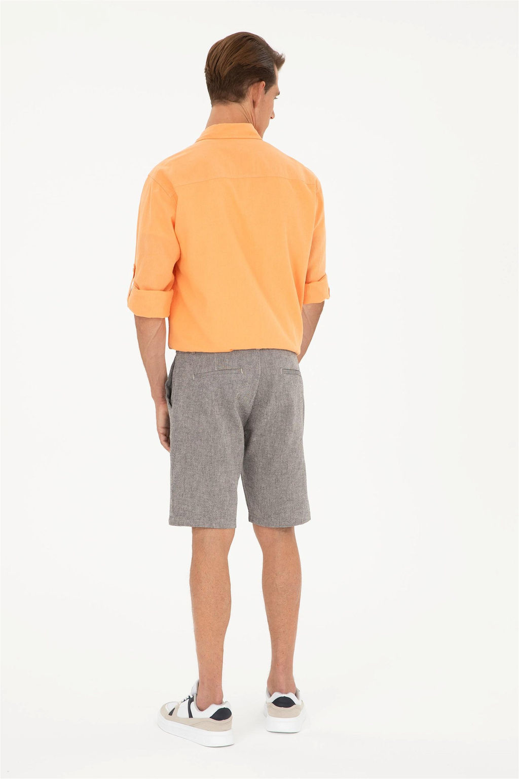 Шорты U.S. Polo Assn мужские черные хлопок  фото 4