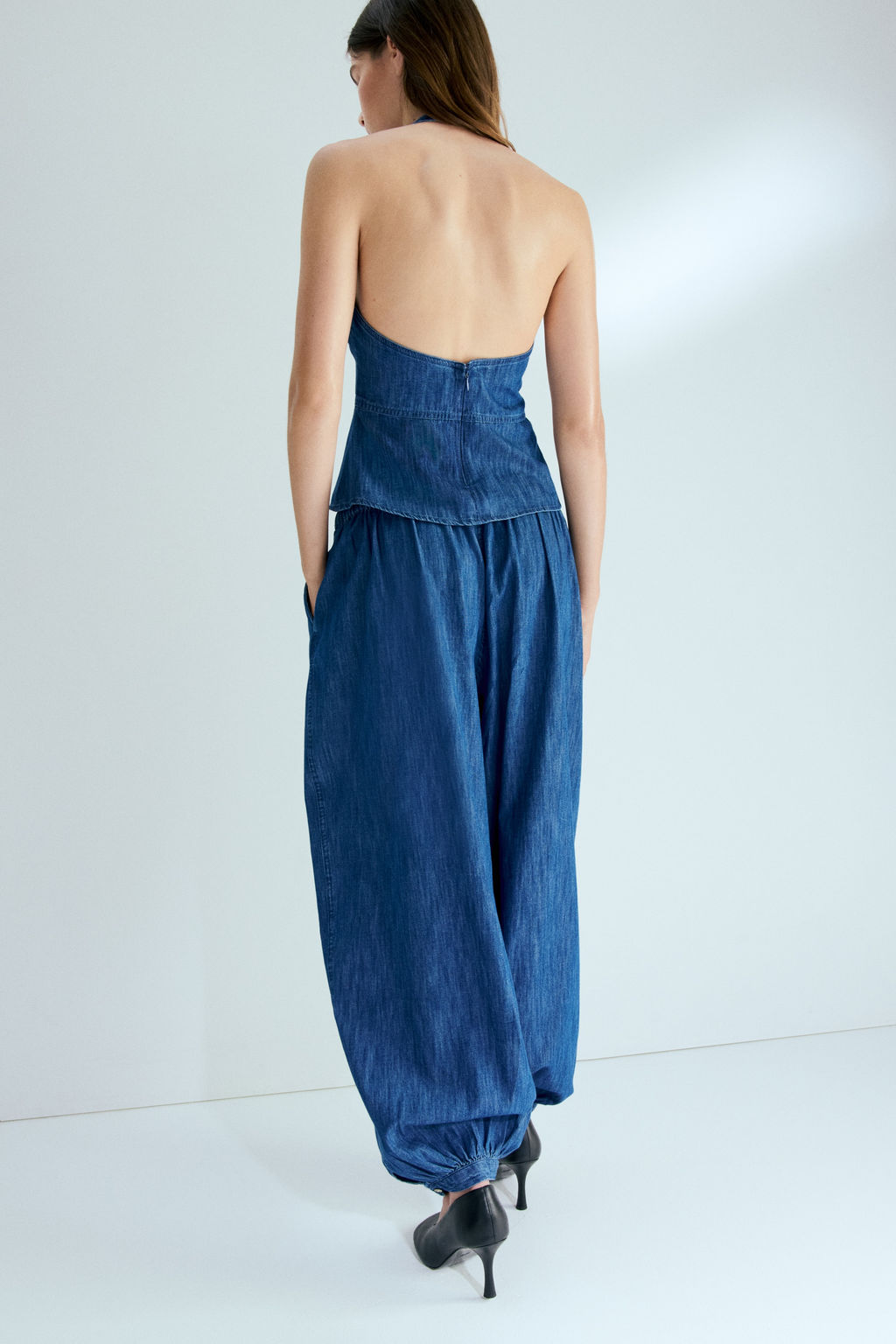 Pantal?n globo en denim - H&m фото 6