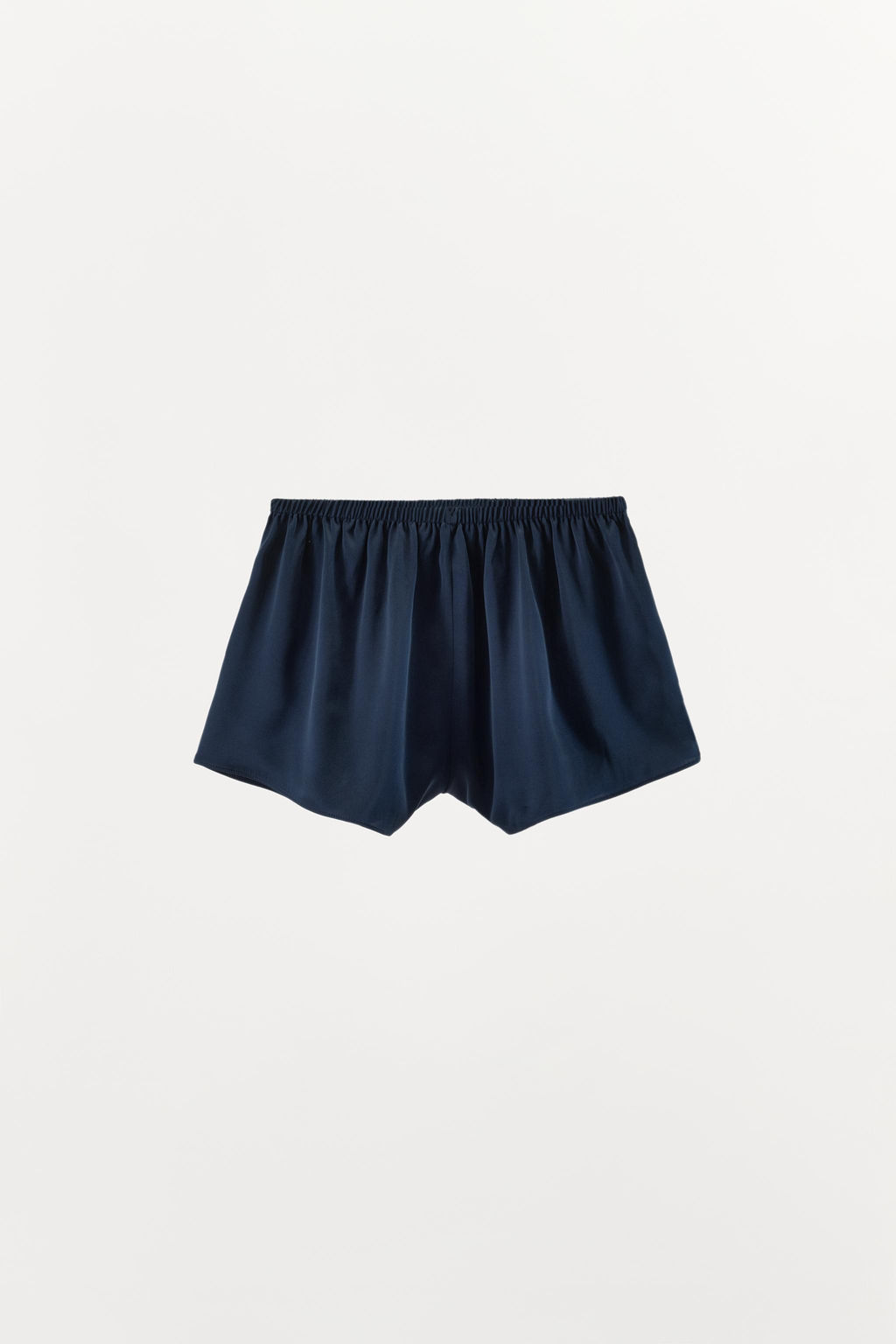 SHORTS SEDA 100% / Marino / Blanco - Zara фото 5