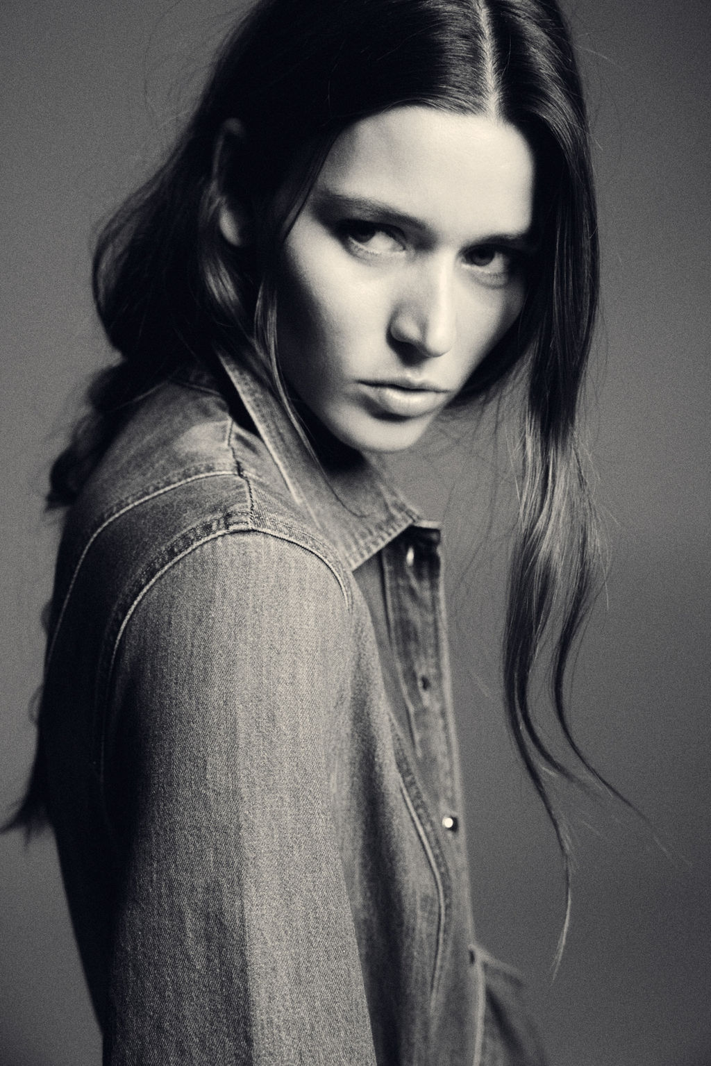 Vestido camisero en denim - H&m фото 2