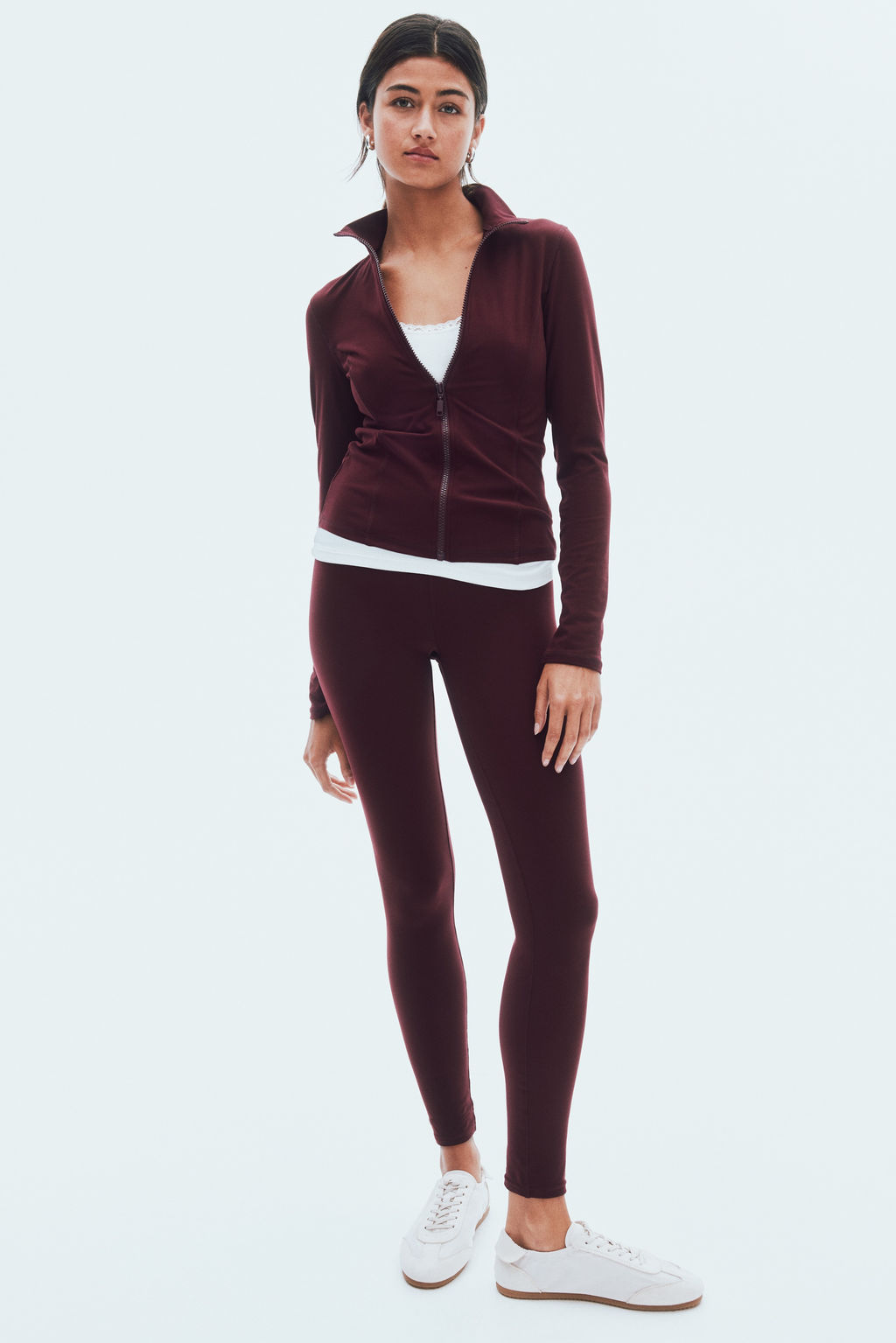 Top de punto con cremallera - H&m фото 5