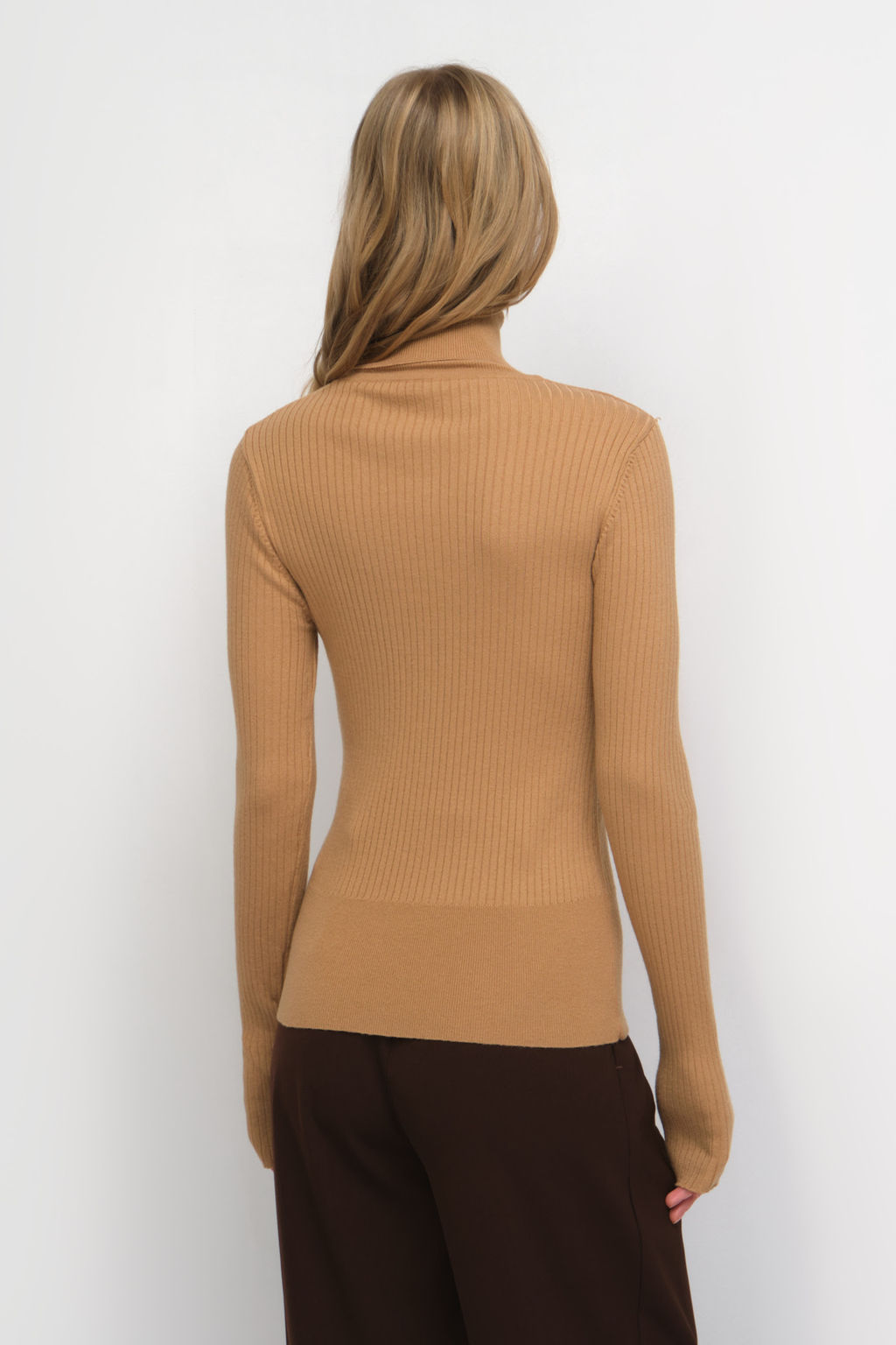 Водолазка в рубчик - Mollis фото 4