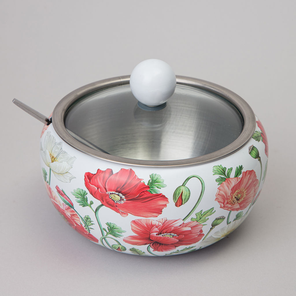 САХАРНИЦА AGNESS БЕЛЫЕ МАКИ 450 МЛ  фото 6