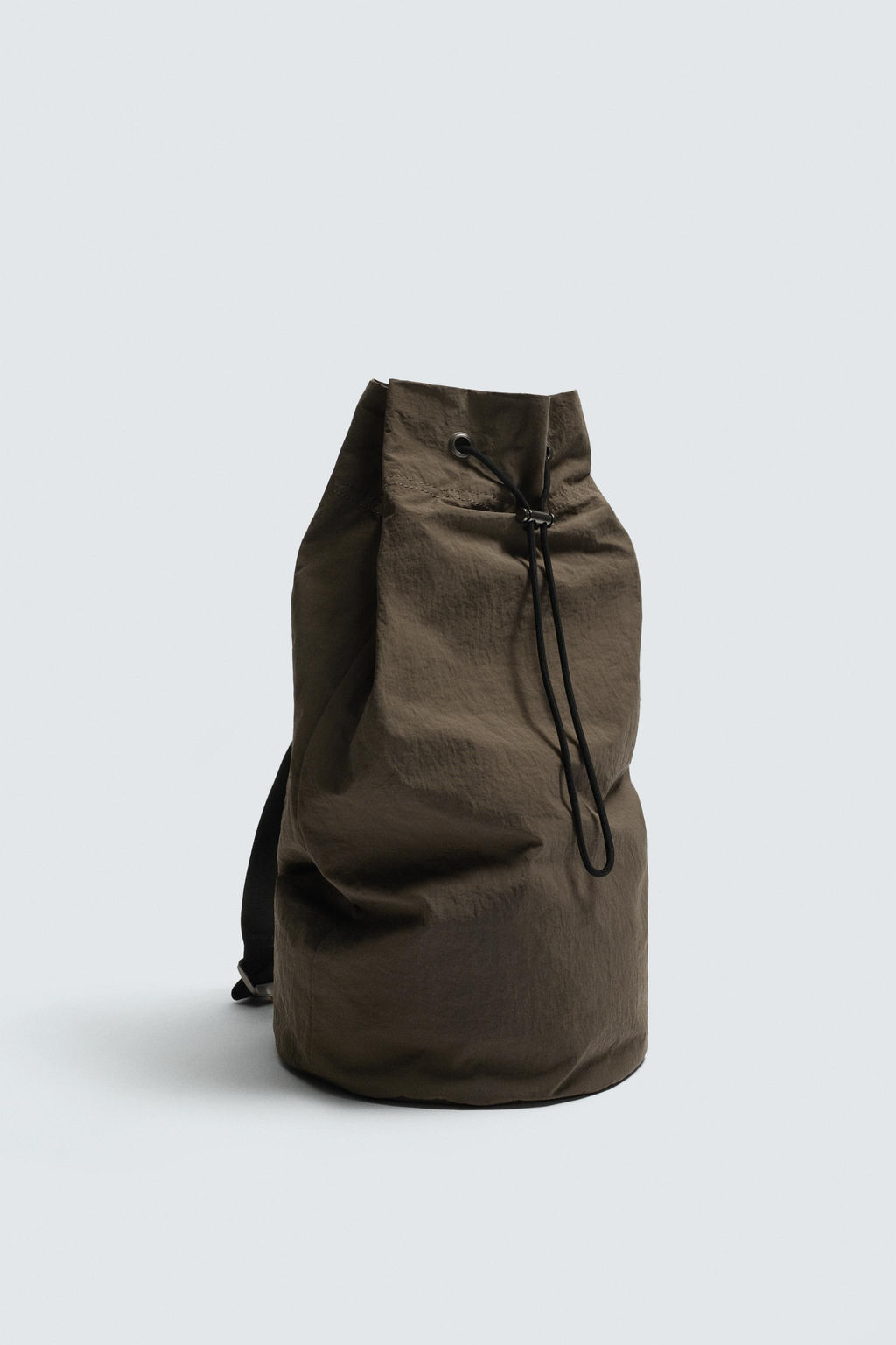 BOLSO SACO T?CNICO / Verde Caqui - Zara фото 4