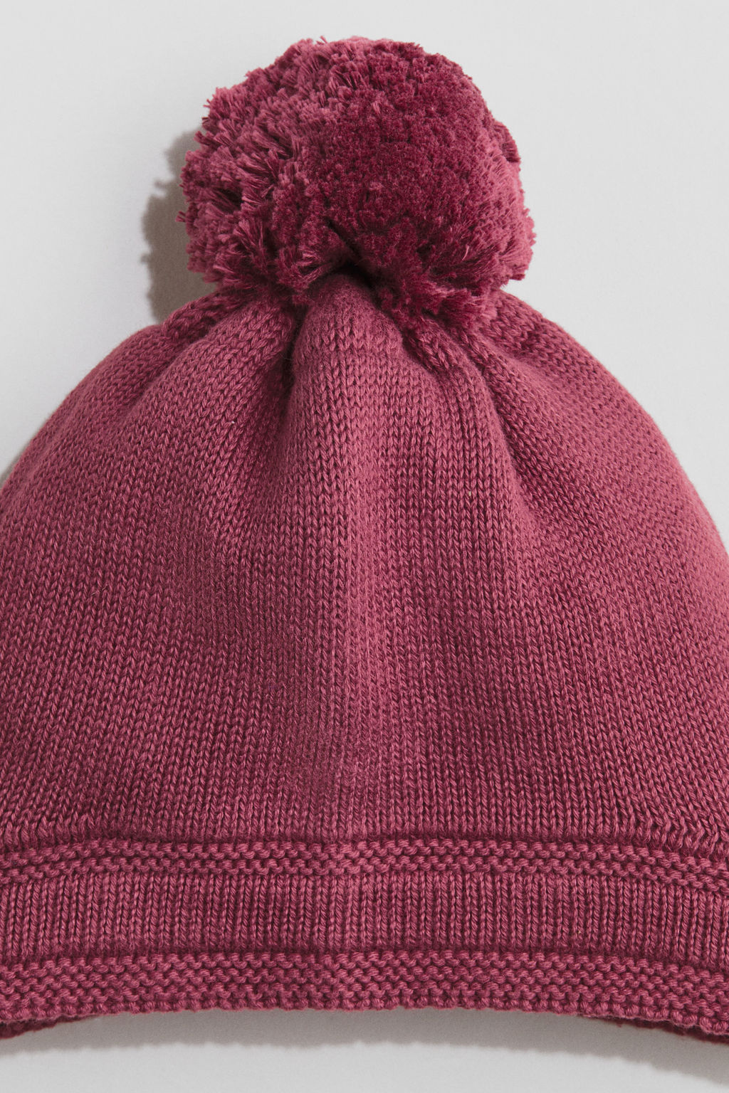 Gorro beanie de punto con tiras de anudar - H&m фото 3