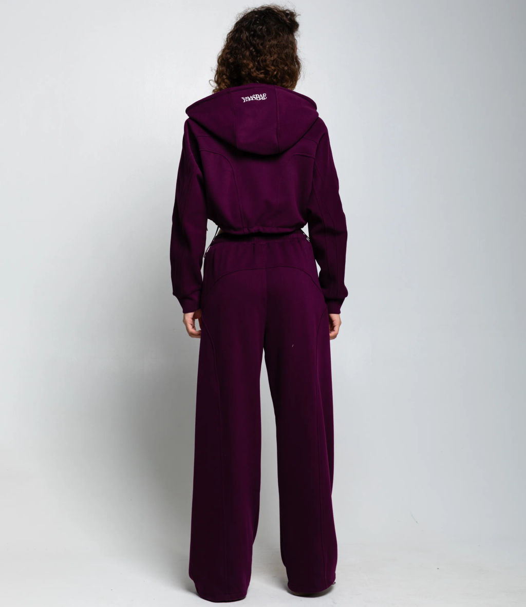 Спортивный костюм #КТ5848, фиолетовый - Dommod фото 4