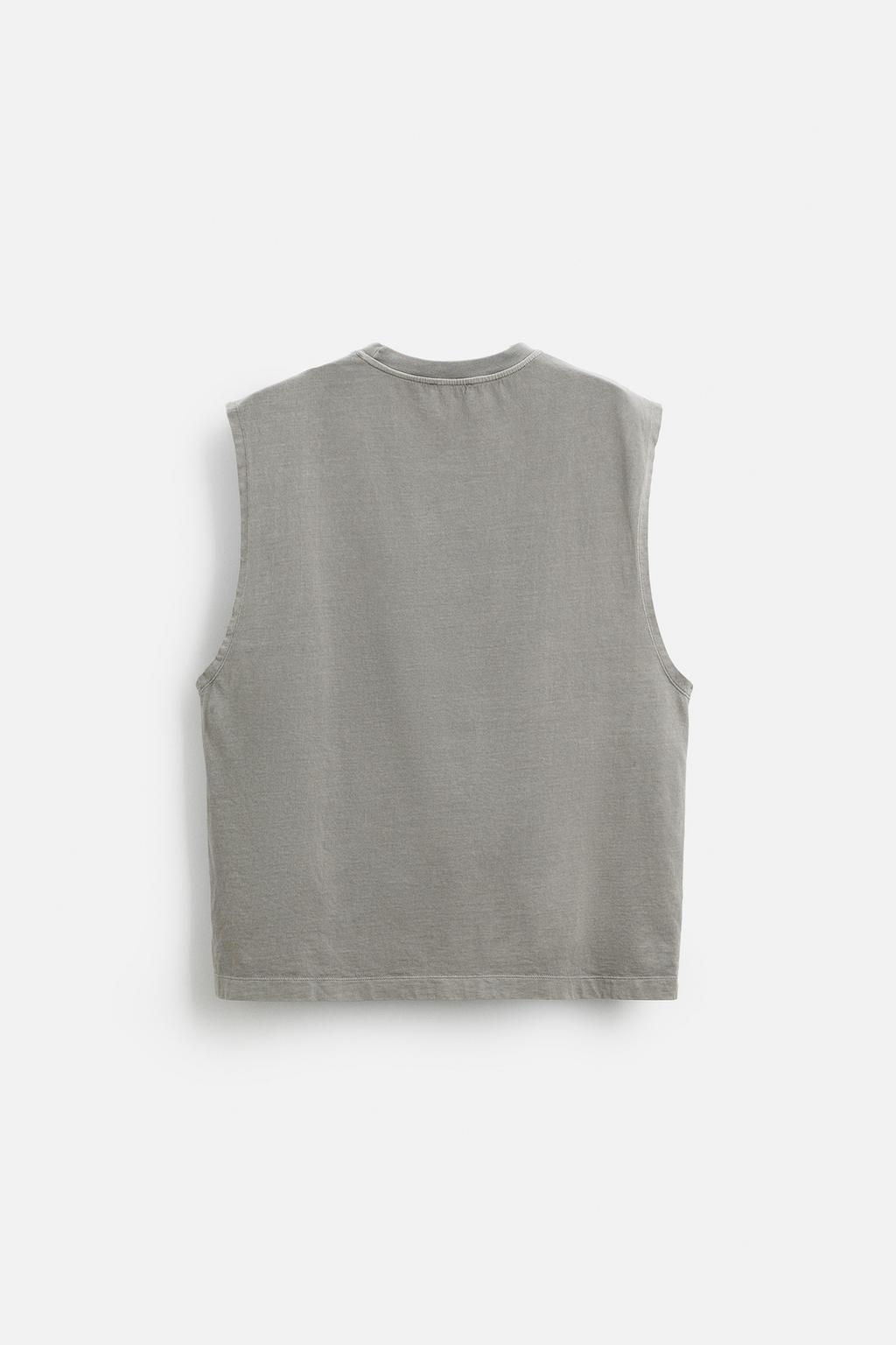 RELAXED FIT TANK TOP - Zara фото 32