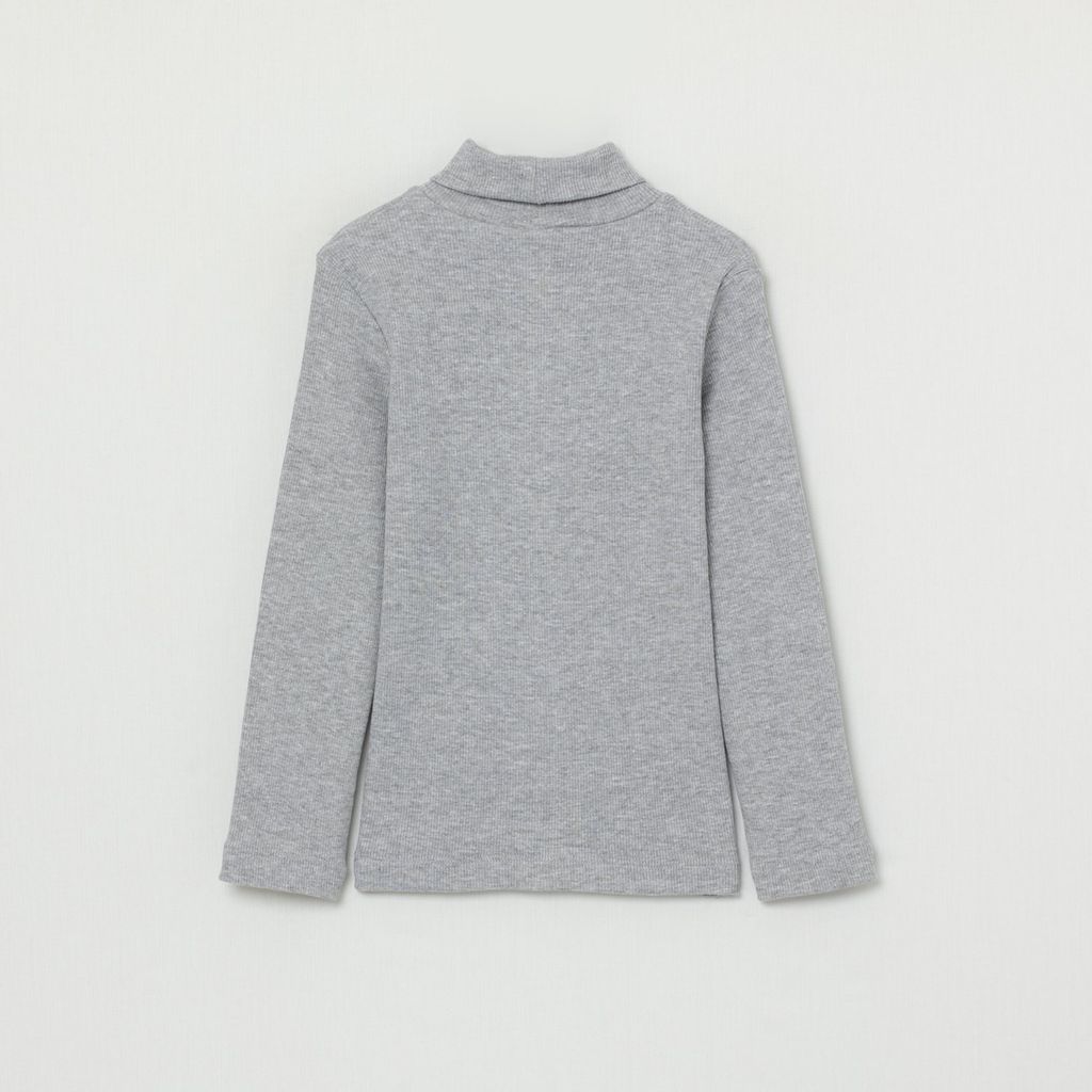 CRB wear/CWKB 62818-11-283 Водолазка для мальчика, светло-серый меланж/Ex.Cherubino  фото 3