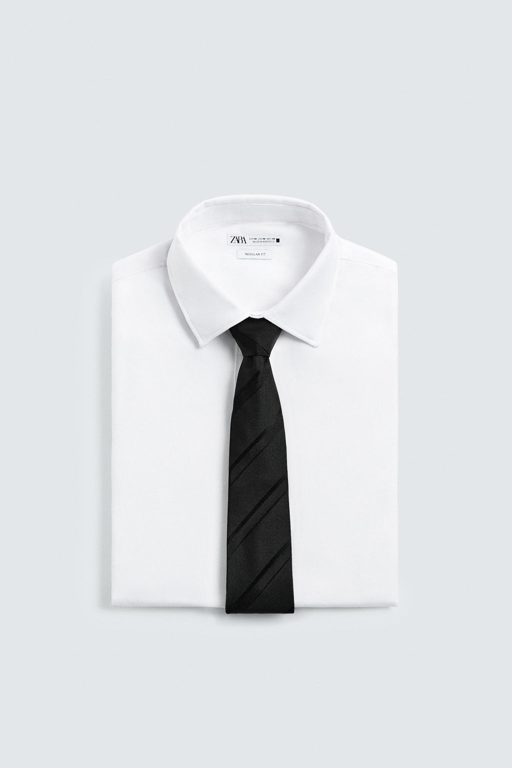 100% SILK STRIPED TIE - Zara фото 3