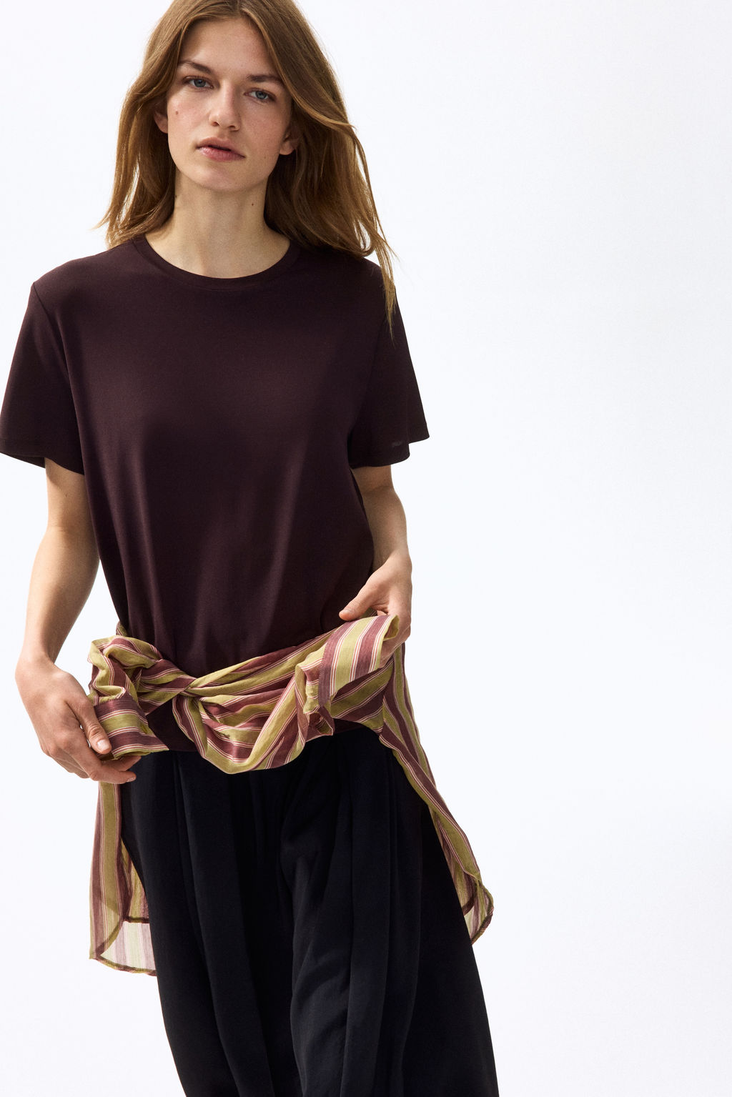 Loose-fit T-shirt - H&m фото 6