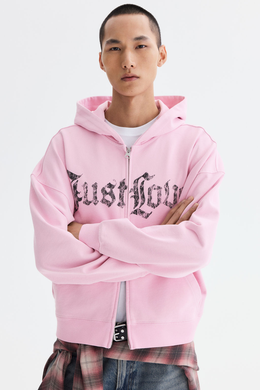 Chaqueta sudadera con cremallera Oversized Fit - H&m фото 4