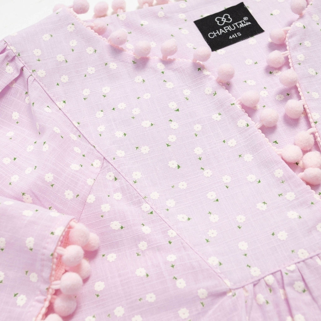 Блуза из 100% хлопка Летний фольклор - Charutti фото 18