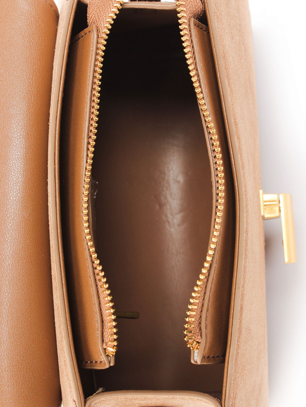 LACCOMA сумка АМ2236-2Ф-коричневый натуральная замша  фото 4