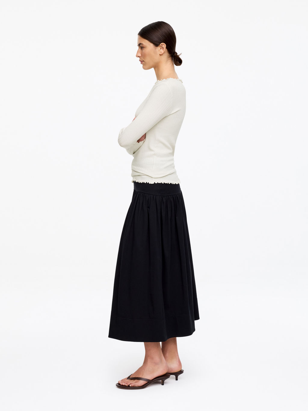 Top con cuello barco - H&m фото 6
