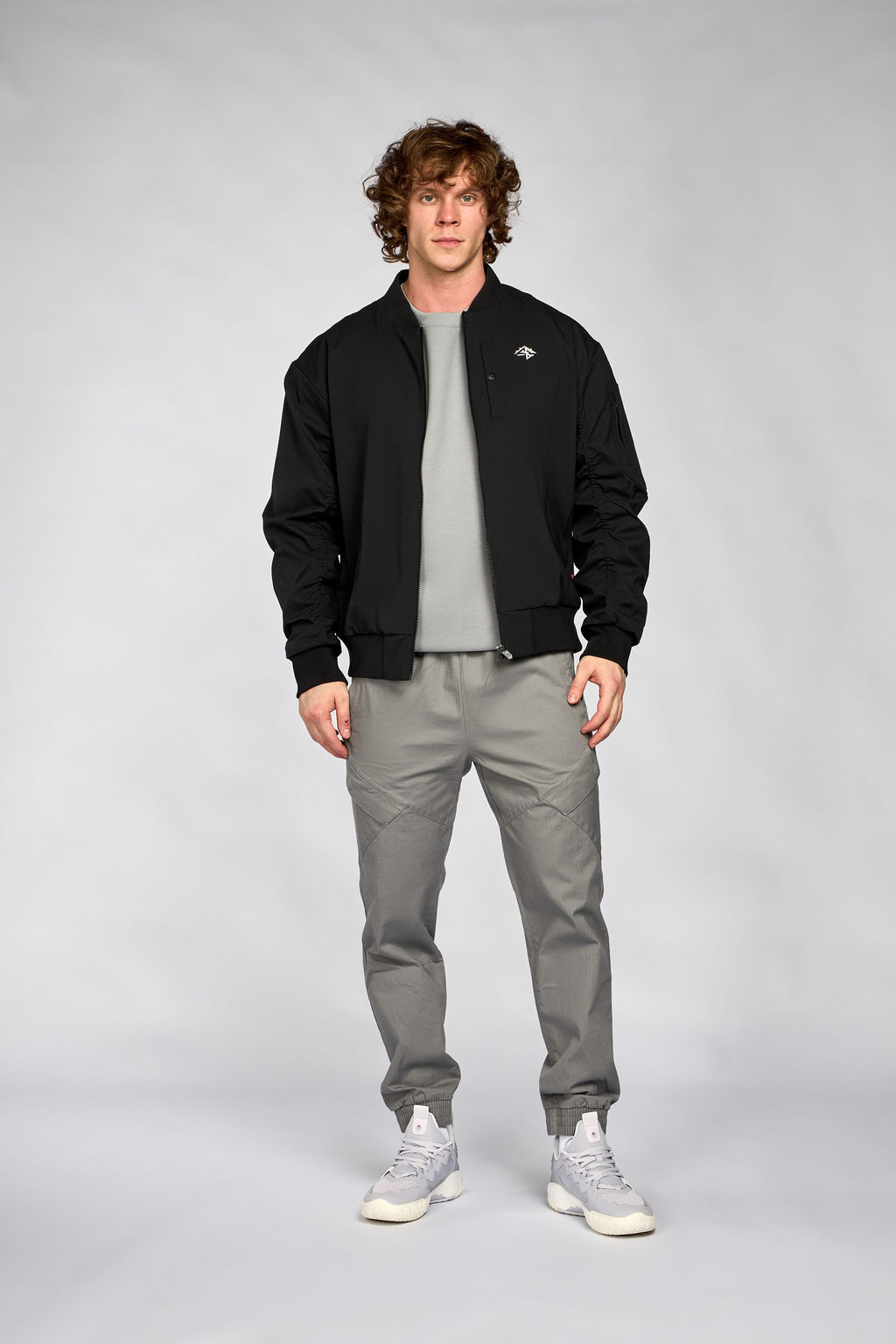 Бомбер Черный - Anta фото 2