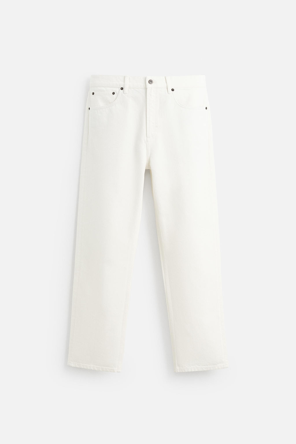 STRAIGHT ANKLE FIT JEANS - Zara фото 7