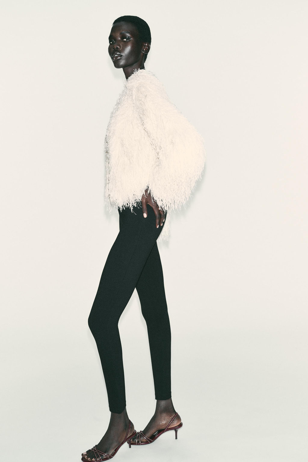WIDE WAIST LEGGINGS - Zara фото 7