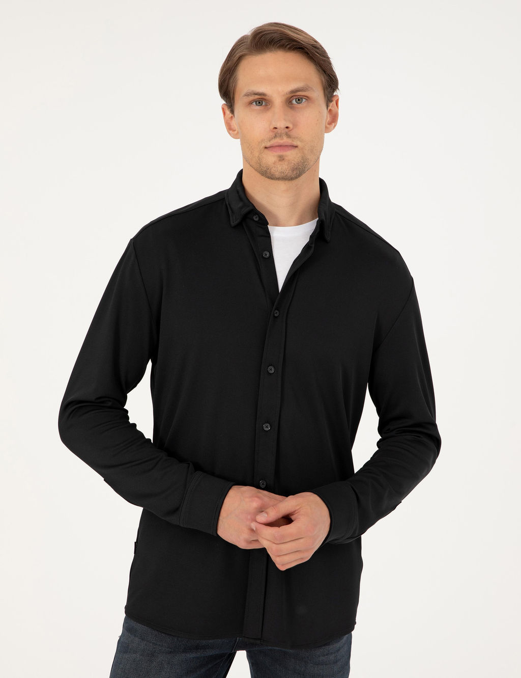 Siyah Slim Fit _rme G_mlek - Pierre cardin фото 3