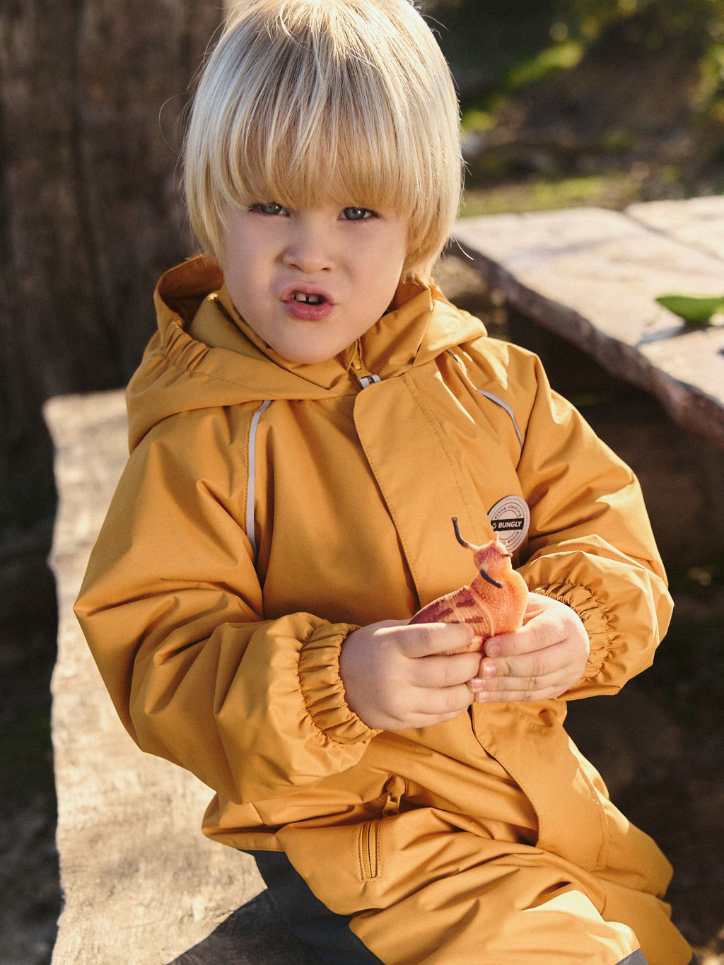 Комбинезон демисезонный "Горчица"