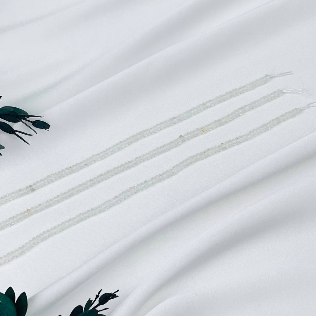 Бусины для украшений из Горного Хрусталя (5 шт) 39 см