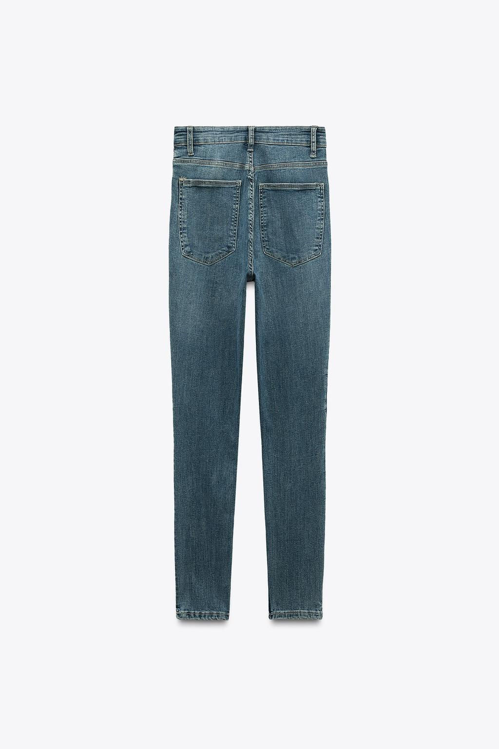 TRF SCULPT HIGH-WAIST JEANS - Zara фото 21