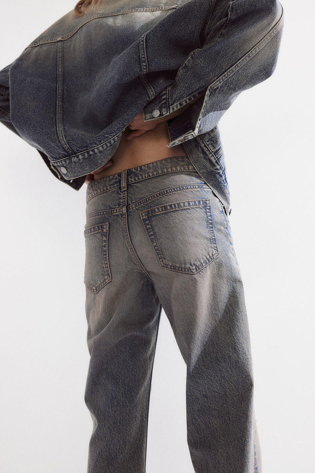 Straight Low Jeans - H&m фото 6