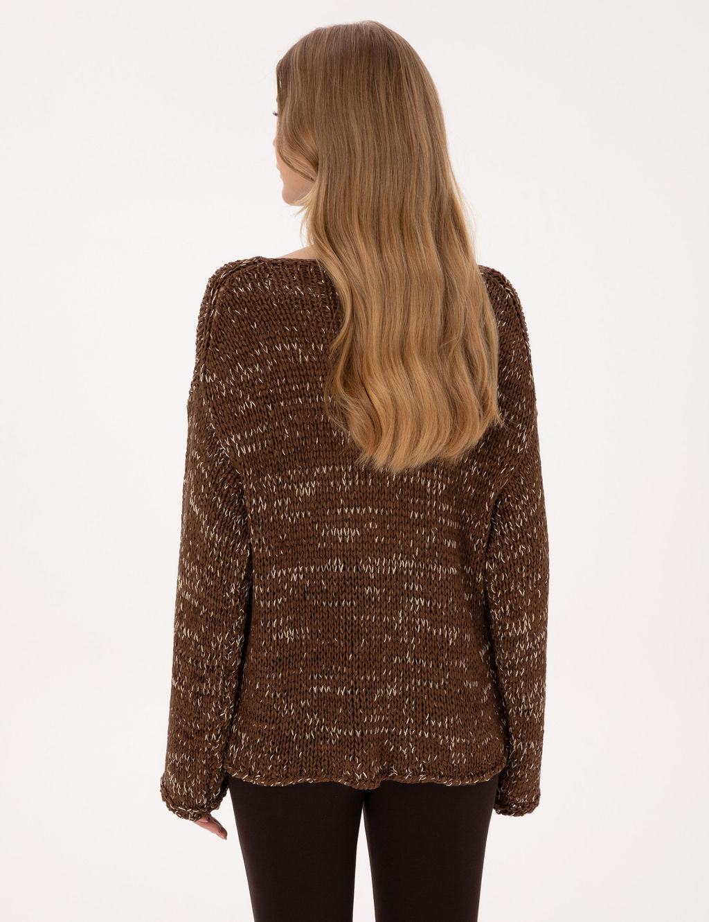 Kahverengi Comfort Fit Kazak - Pierre cardin фото 5