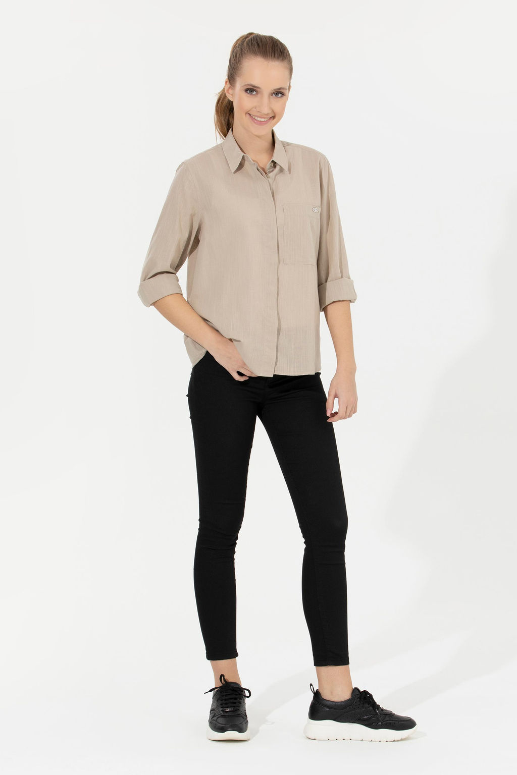 Женские черные брюки Неожиданная скидка в корзине - U.s. polo assn фото 8