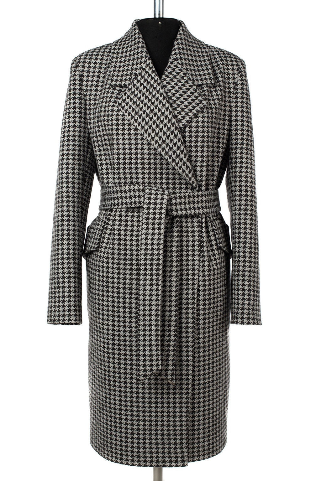 01-10495 Пальто женское демисезонное (пояс) - El podio фото 11