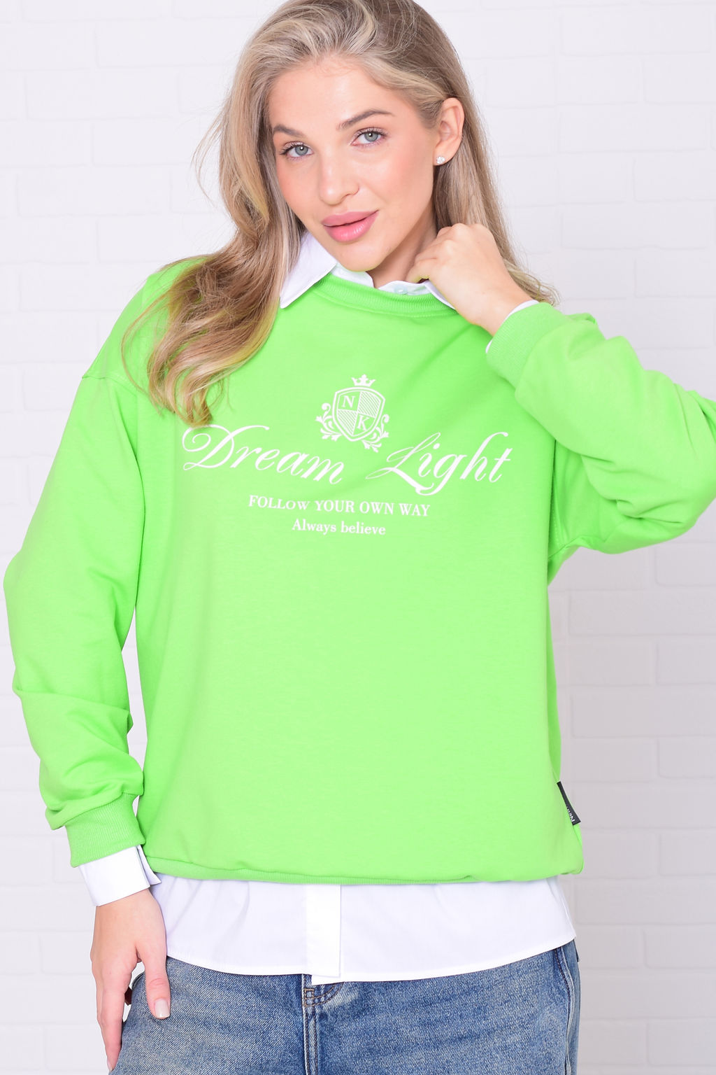 Свитшот женский 6-221 из футера двунитки - Новое кимоно фото 39