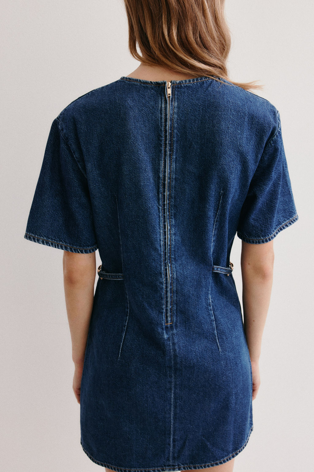 Vestido denim con hebillas - H&m фото 5