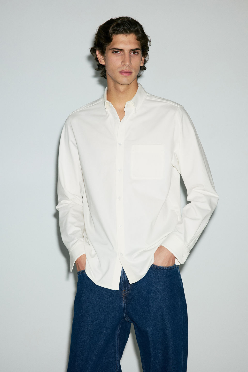 Camisa Four-way stretch - H&m фото 7