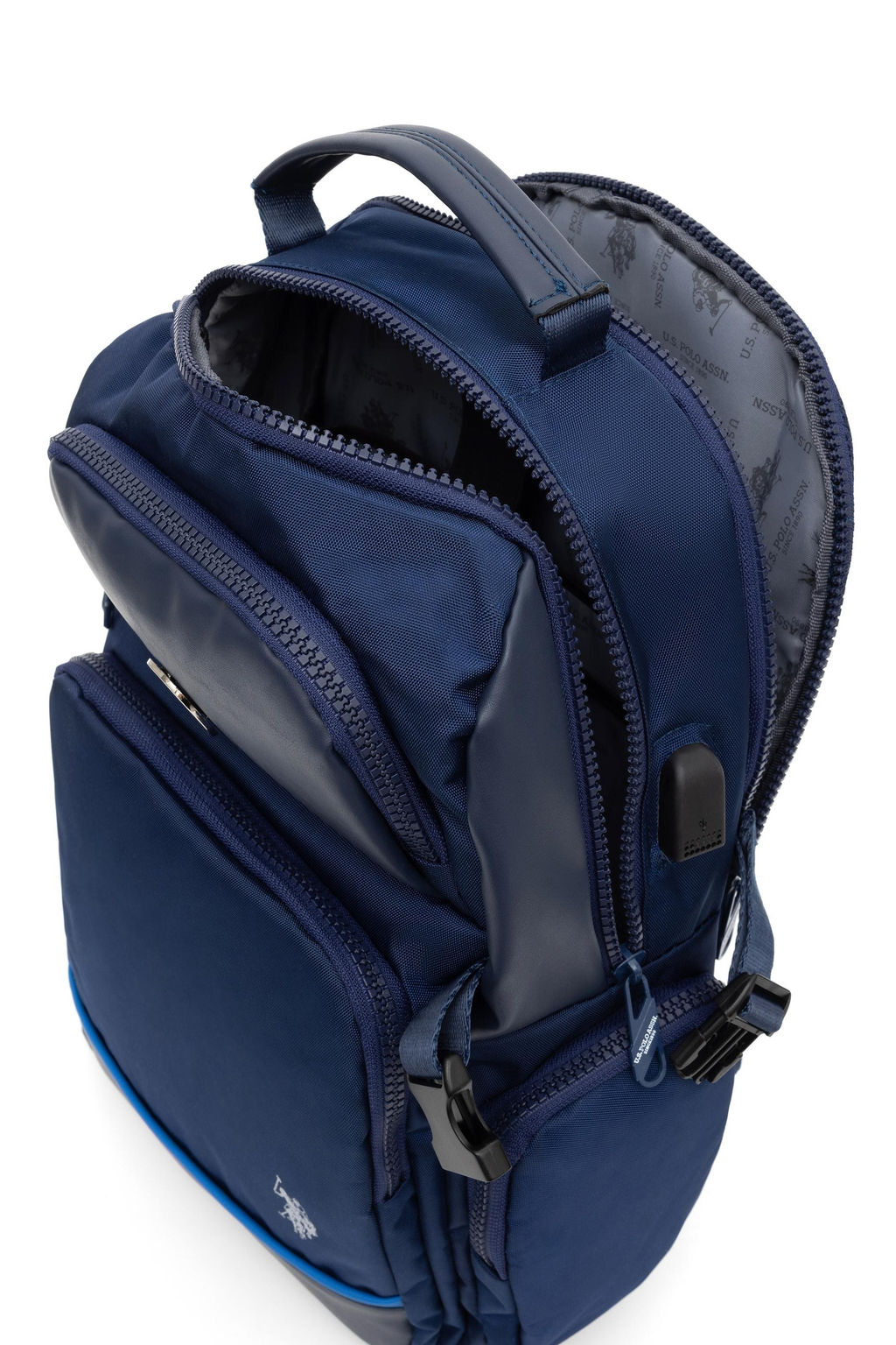 U. S. Polo Assn / Мужская черная сумка - U.s. polo assn фото 4