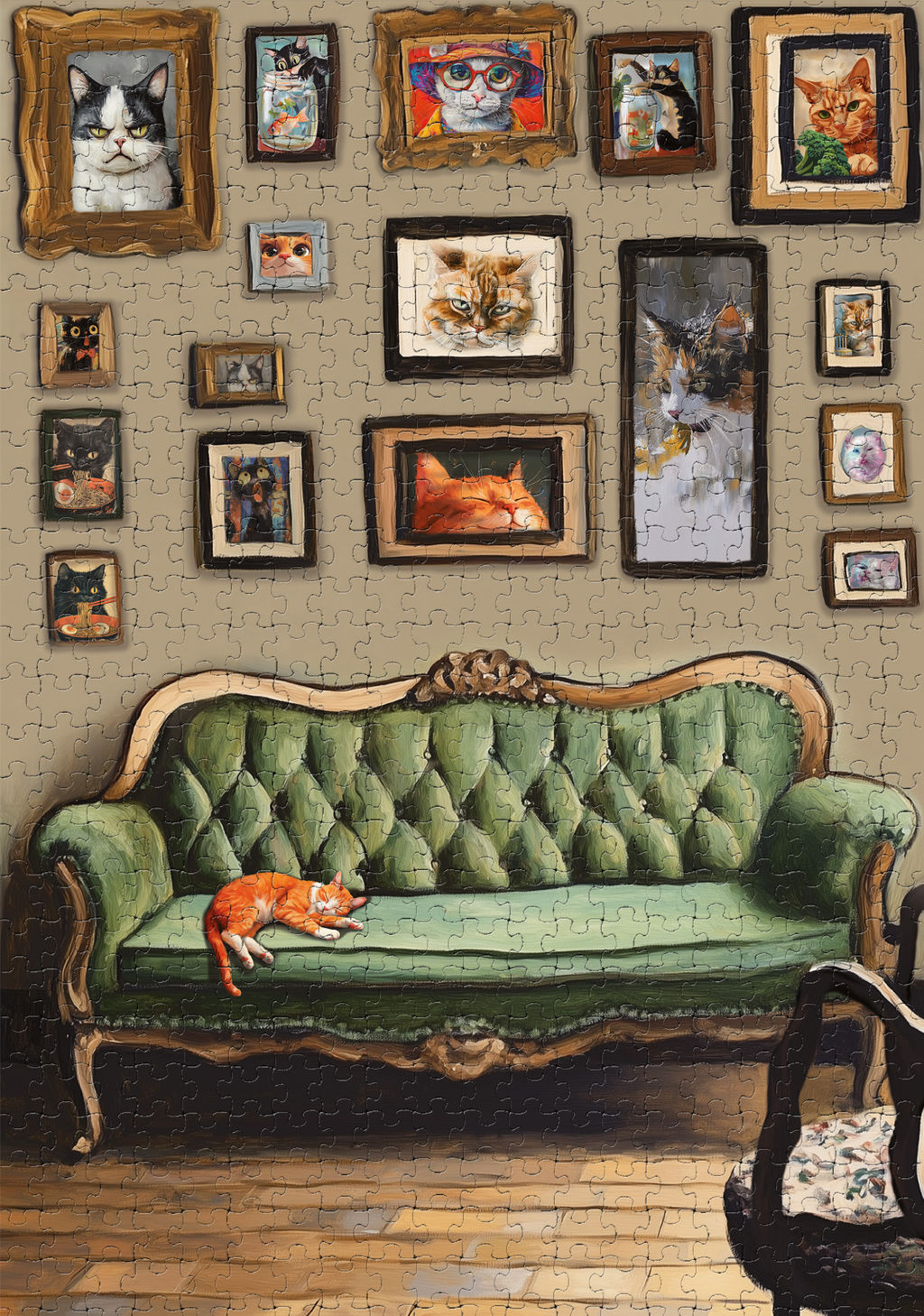 ФРЕЯ Пазл 1000 элемент. PZL-1000/81 Гостинная галерея