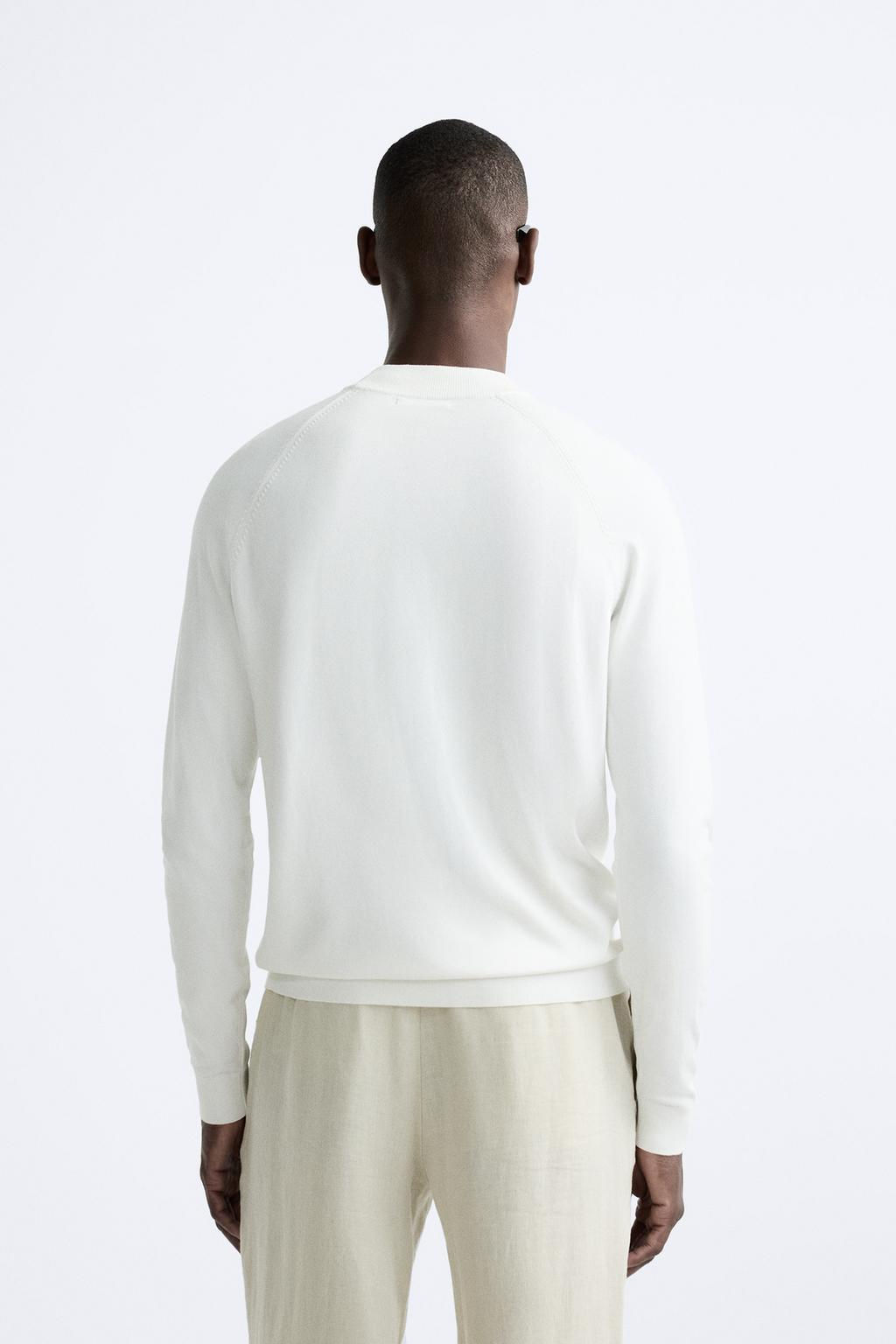 HIGH NECK BASIC SWEATER - Zara фото 3